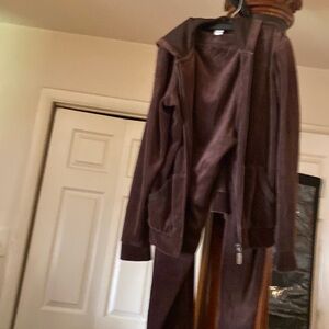 2pcs brown valore jogging set nice